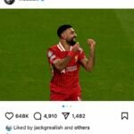 Grealish Shows Support for Salah Ahead of Liverpool Clash Grealish Shows Support for Salah Ahead of Liverpool Clash